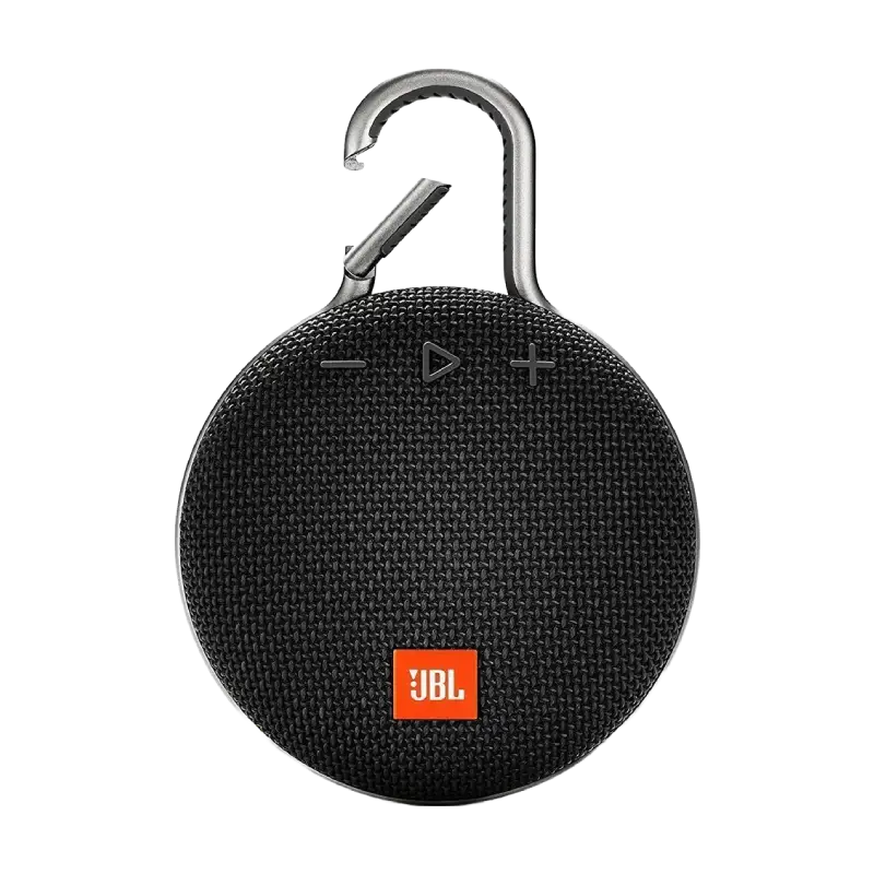 Portable Bluetooth Speaker with Clip Design, Waterproof Build & 12h Playtime - Imagem 1